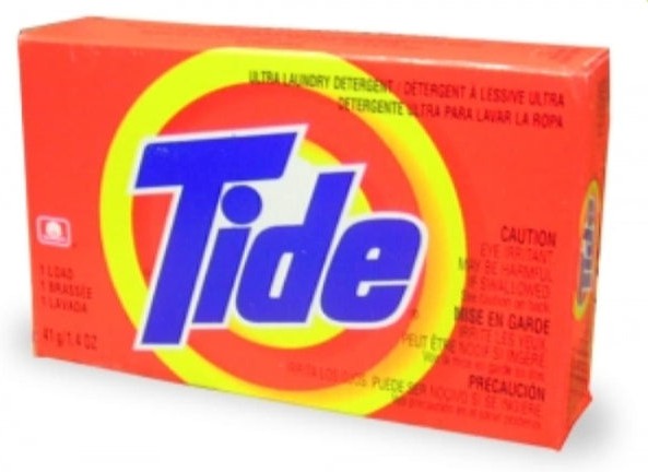 Tide - 39.7 gm Laundary Detergent For Vending Machines,156/Cs - SOP04369