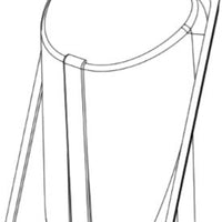 Tilton Plastic - 12" Pita Wrap Plastic Container, 300/Cs - R-730L