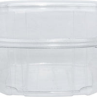 Tilton Plastic - 16 Oz Clear Hinged Deli Container, 300/Cs - R-416
