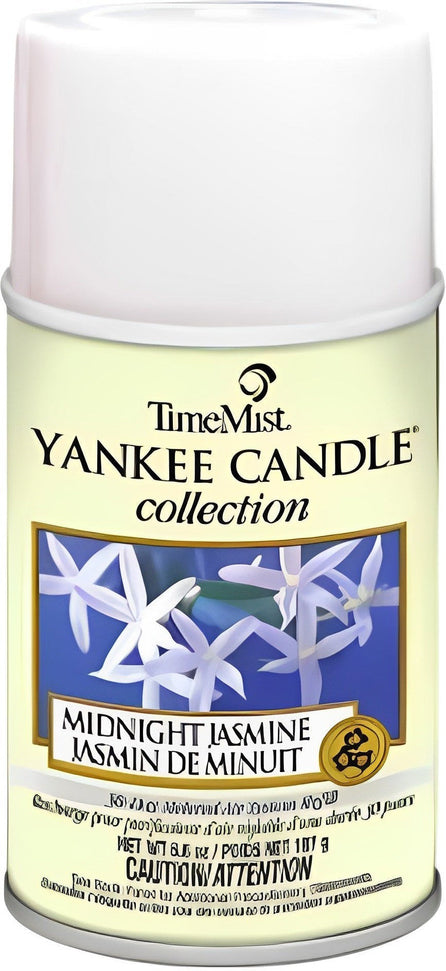 TimeMist - 30 Day Midnight Jasmine Yankee Candle Collection Air Freshener Refill, 12/Cs - B79401