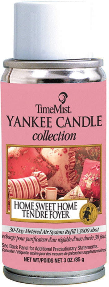 TimeMist - 30 Day Yankee Candle Collection Home Sweet Home Micro Air Freshener Refill, 12Cn/Cs - B79801