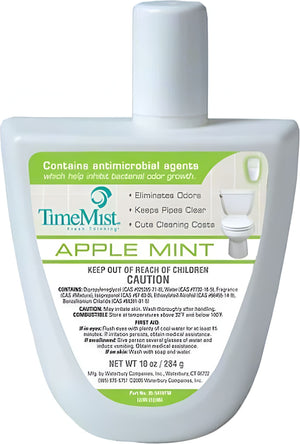 TimeMist - Apple Mint Scent Virtual Janitor Refill, 12Bt/Cs - B74601