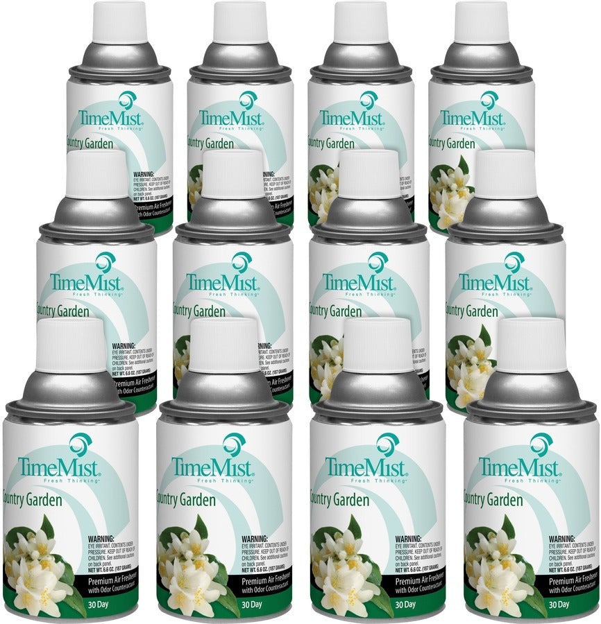TimeMist - Metered 30 Day Country Gard Air Freshener Refill, 12Cn/Cs - B72001