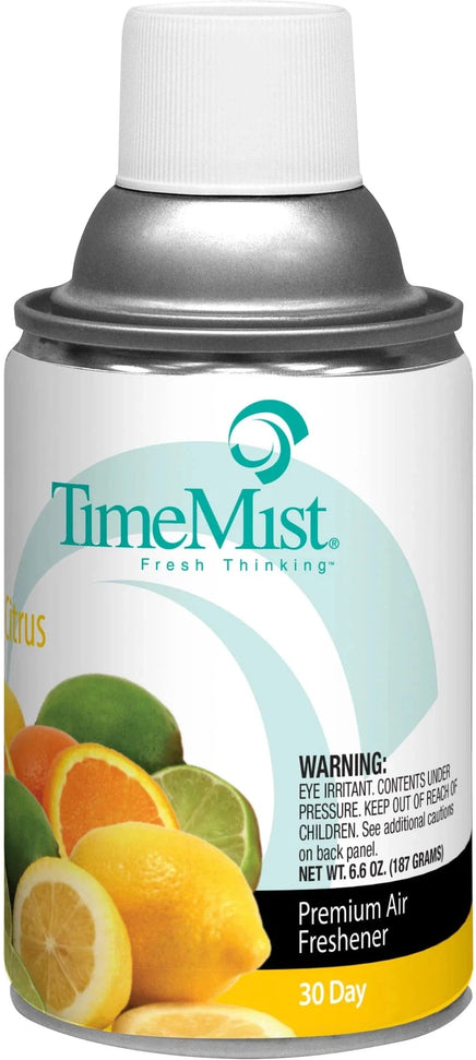 TimeMist - Premium Metered 30 Day Citrus Air Freshener Refill, 12Cn/Cs - B68801