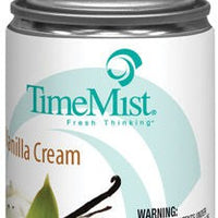 TimeMist - Premium Metered 30 Day Vanilla Cream Air Freshener Refill, 12/Cs - 1043551