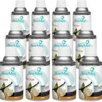 TimeMist - Premium Metered 30 Day Vanilla Cream Air Freshener Refill, 12/Cs - 1043551