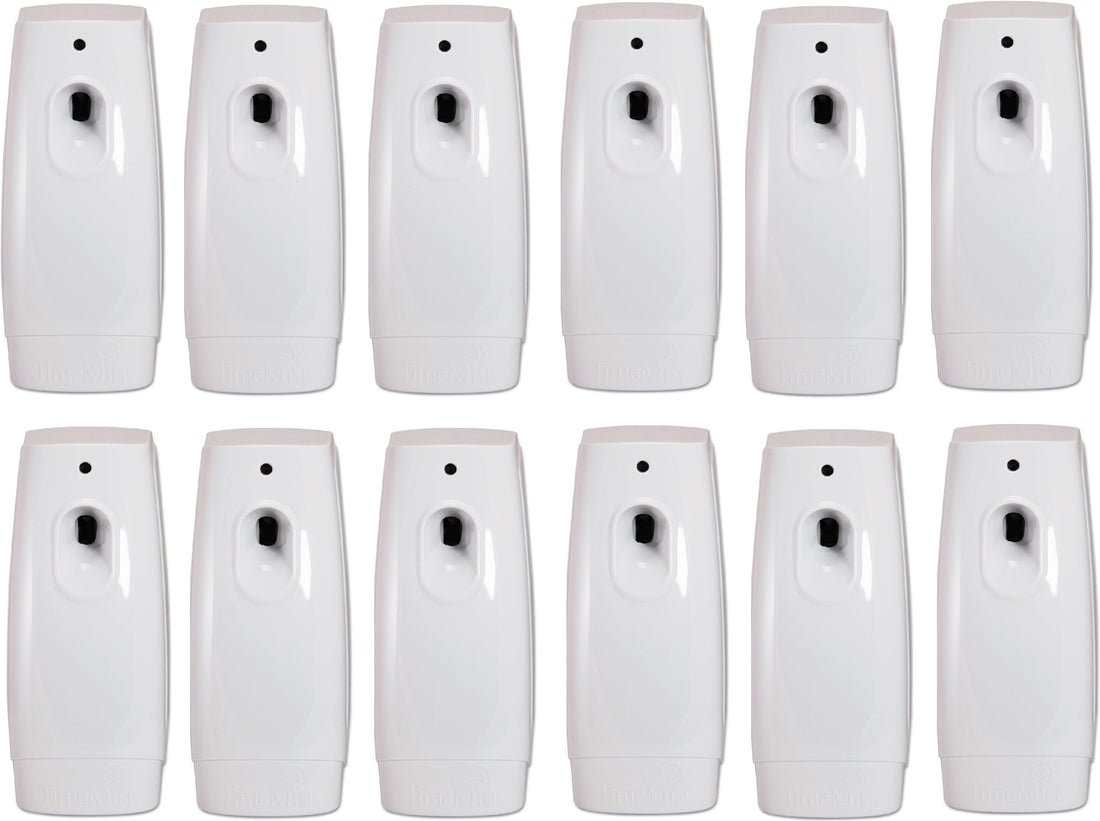 TimeMist - White Micro Setting Air Freshener Dispenser, 12/Cs - B95612