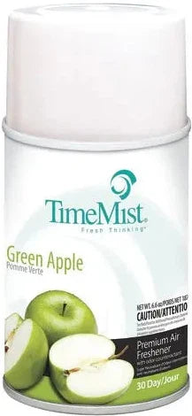 TimeMist - Premium Metered 30 Day Green Apple Air Freshener Refill, 12Cn/Cs - B69201