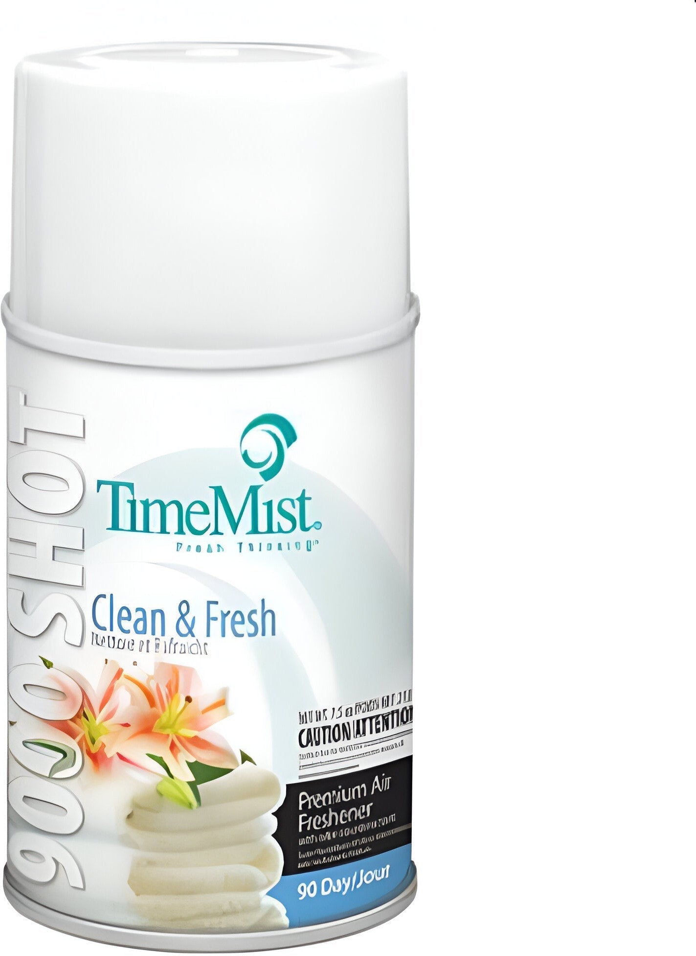 TimeMist - Premium Metered 90 Day Clean & Fresh Air Freshener Refill, 4Cn/Cs - B72701