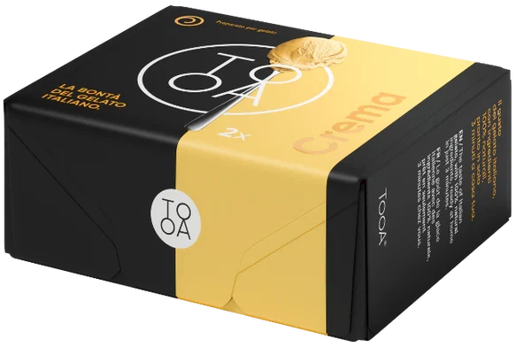 TooA - Custard Cream Ice Cream, 80ml (Pack of 2) - MX-DA-0202