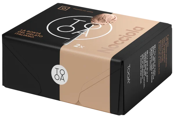 TooA - Hazelnut Ice Cream, 80ml (Pack of 2) - MX-DA-0203