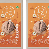 TooA - Hazelnut Vegan Ice Cream, 1 L (Pack of 2) - MX-VE-0208-1L