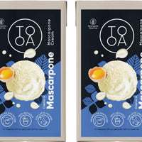 TooA - Mascarpone Cream Ice Cream, 1 L (Pack of 2) - MX-DA-0223-1L