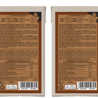 TooA - Milk Chocolate Ice Cream, 1 L (Pack of 2) - MX-DA-0205-1L