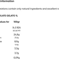 TooA - Milk Chocolate Ice Cream, 1 L (Pack of 2) - MX-DA-0205-1L