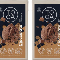 TooA - Milk Chocolate Ice Cream, 1 L (Pack of 2) - MX-DA-0205-1L