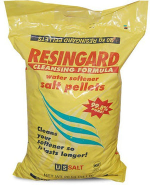 Toronto Salt & Chemicals - Resingard Water Softener Salt Pellets, 20kg/Bg, 56Bg/Sk - 1420610012