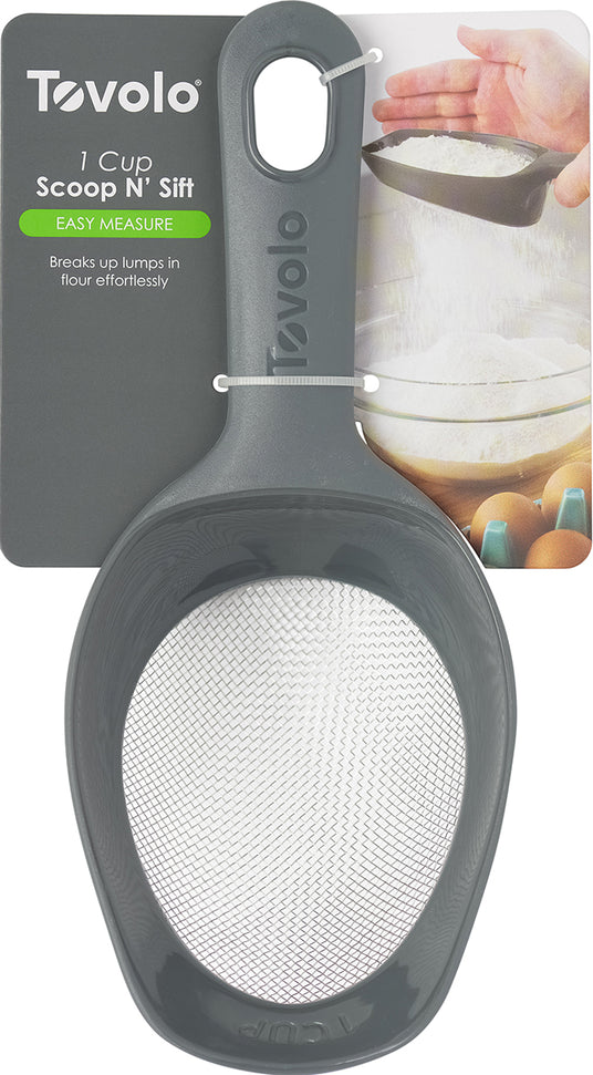 Tovolo - 1 Cup Charcoal Scoop & Sift - TV49000-200