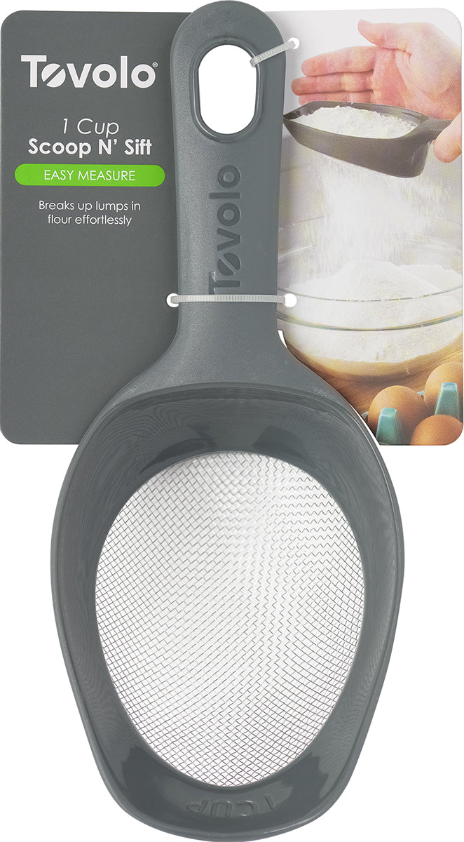 Tovolo - 1 Cup Charcoal Scoop & Sift - TV49000-200