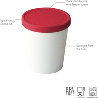 Tovolo - 1 Qt Cayenne Sweet Treat Tub - TV55005-400