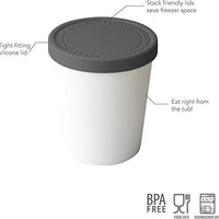 Tovolo - 1 Qt Charcoal Sweet Treat Tub - TV55010-200