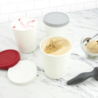 Tovolo - 1 Qt Oyster Gray Sweet Treat Tub - TV55004-201