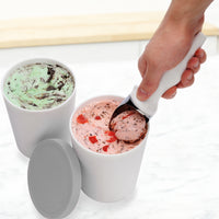 Tovolo - 1 Qt Oyster Gray Sweet Treat Tub - TV55004-201