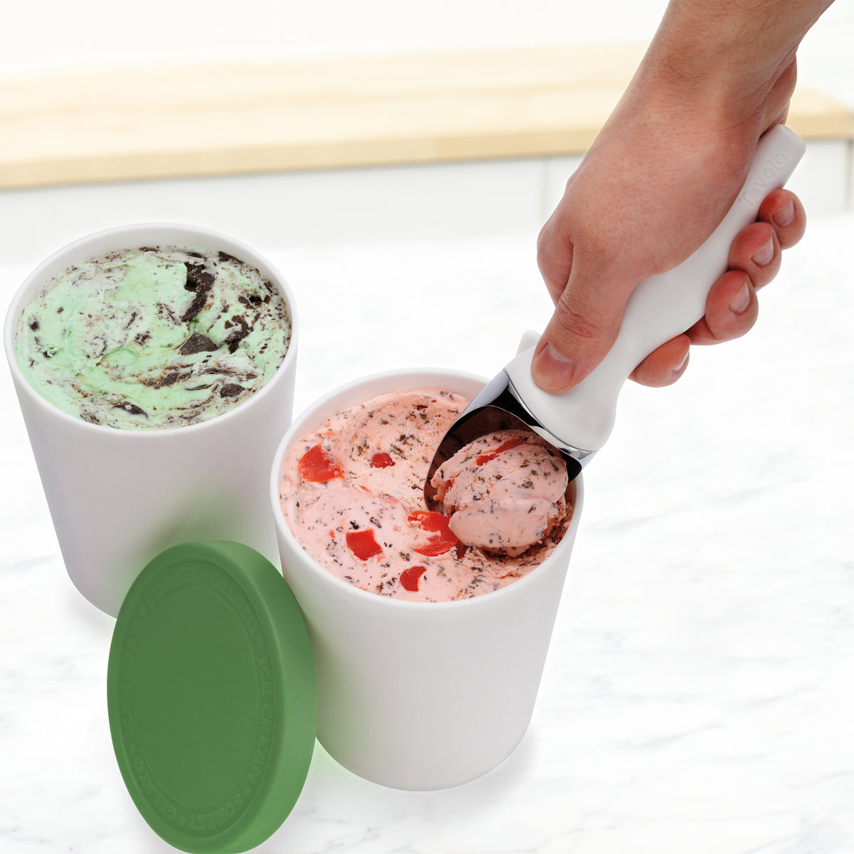 Tovolo - 1 Qt Pesto Sweet Treat Tub - TV55005-500 - DISCONTINUED