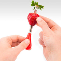 Tovolo - 2-In-1 Candy Apple Strawberry Huller - TV81-16880C