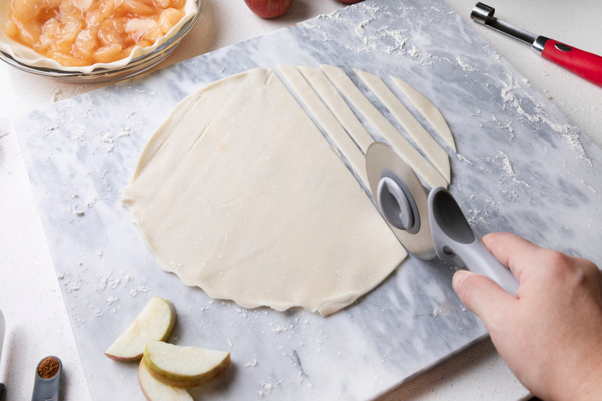 Tovolo - 2-In-1 Charcoal/Oyster Gray Pizza Wheel - TV50001-999