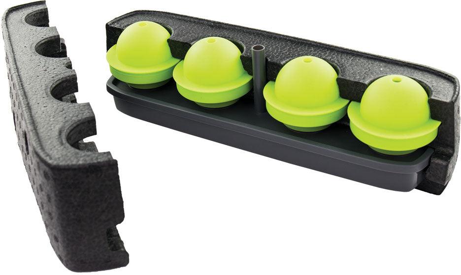Tovolo - 2.5" Spring Green Sphere Clear Ice Molds, Set of 4 - TV81-22898