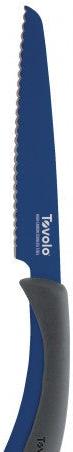 Tovolo - 5" Deep Indigo Comfort Grip Serrated Utility Knife - TV14006-300
