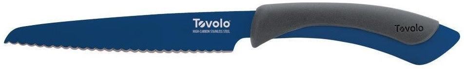 Tovolo - 5" Deep Indigo Comfort Grip Serrated Utility Knife - TV14006-300