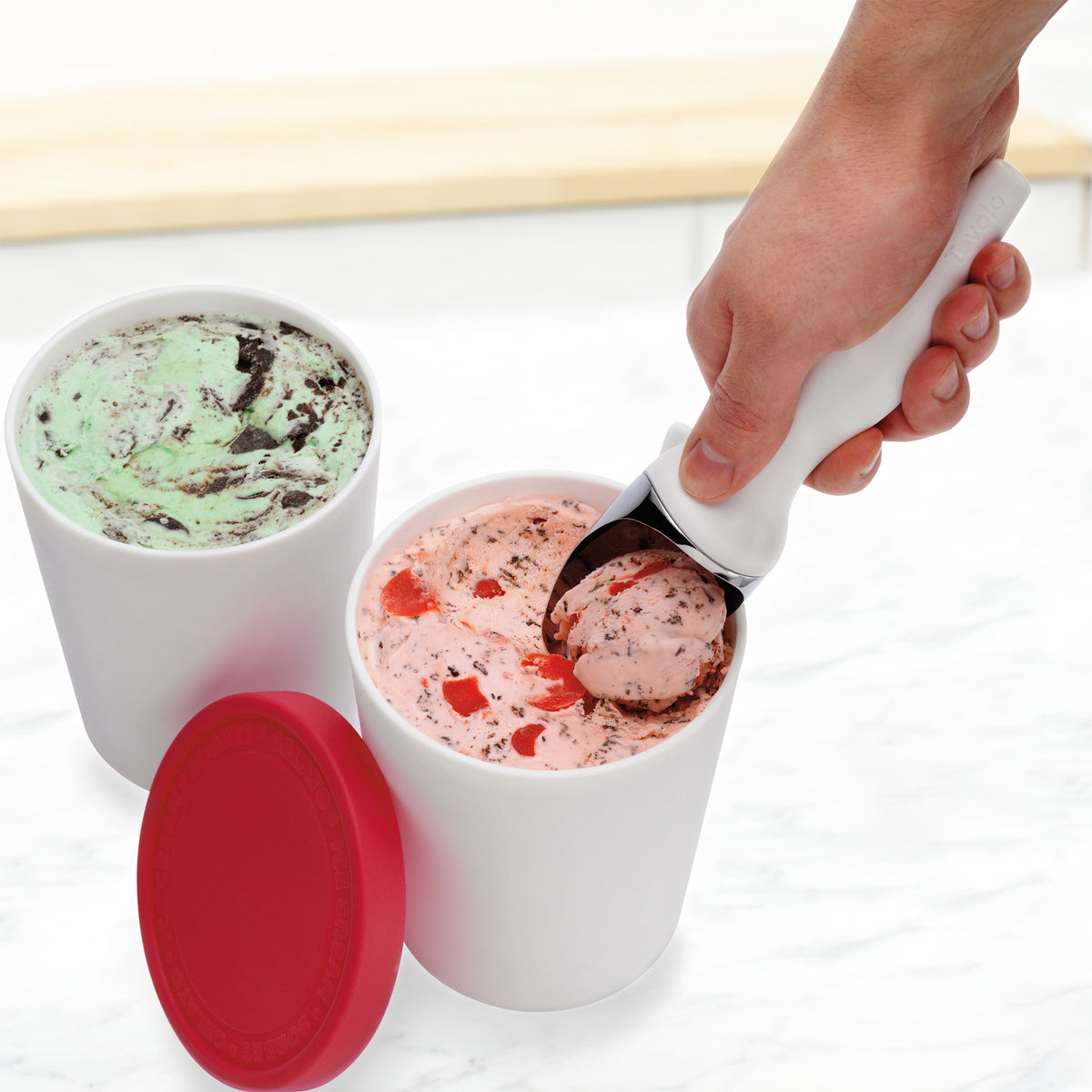 Tovolo - 6 Oz Assorted Mini Sweet Treat Tubs, Set of 3 - TV55003-999