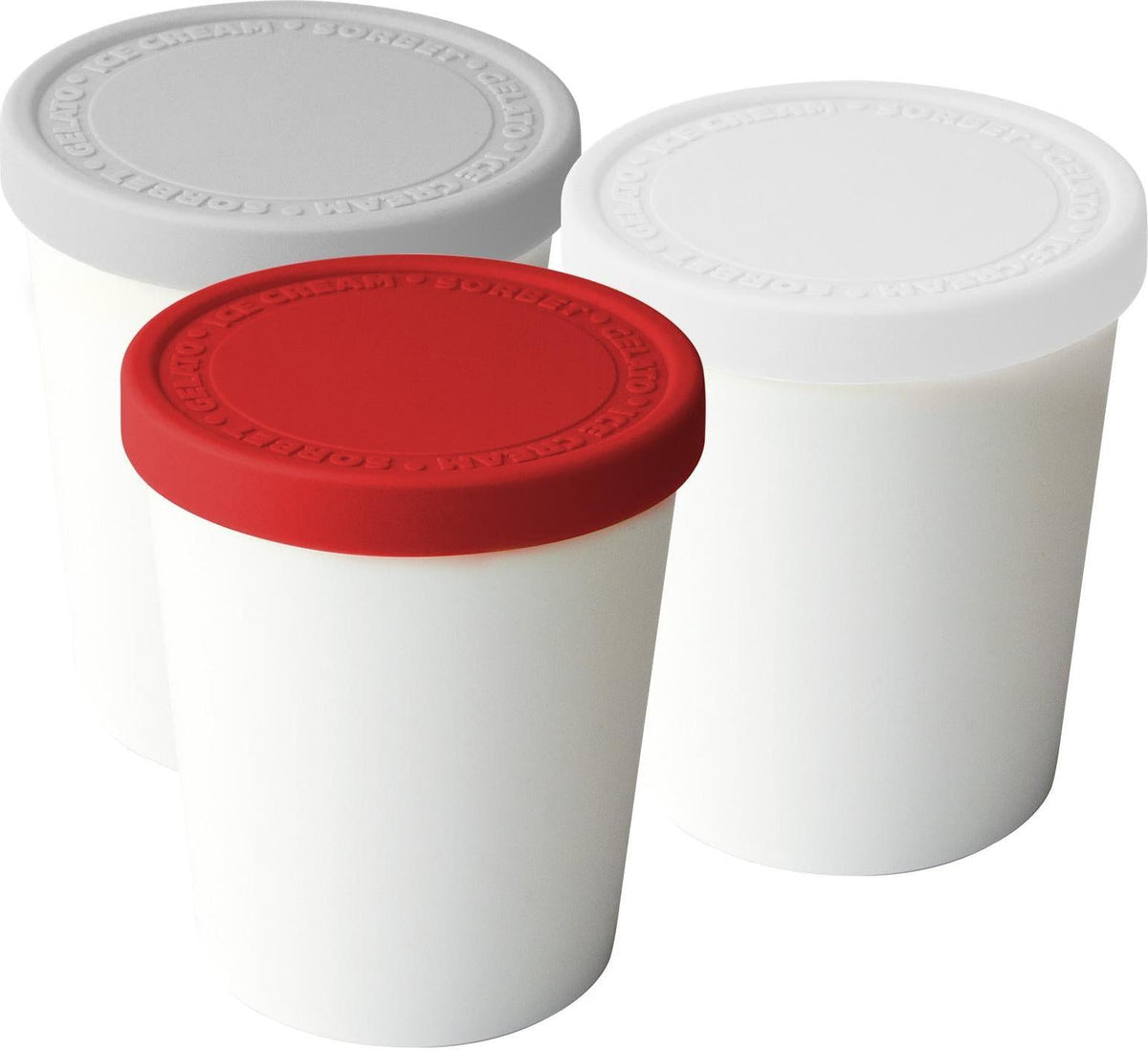 Tovolo - 6 Oz Assorted Mini Sweet Treat Tubs, Set of 3 - TV55003-999