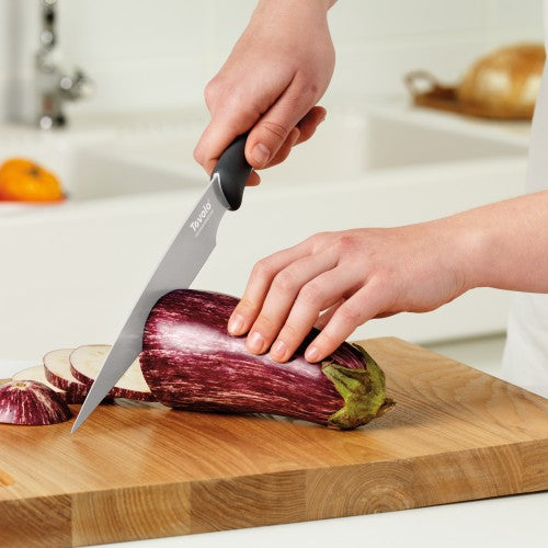 Tovolo - 8.5" Oyster Grey Slicing Knife - TV14013-201