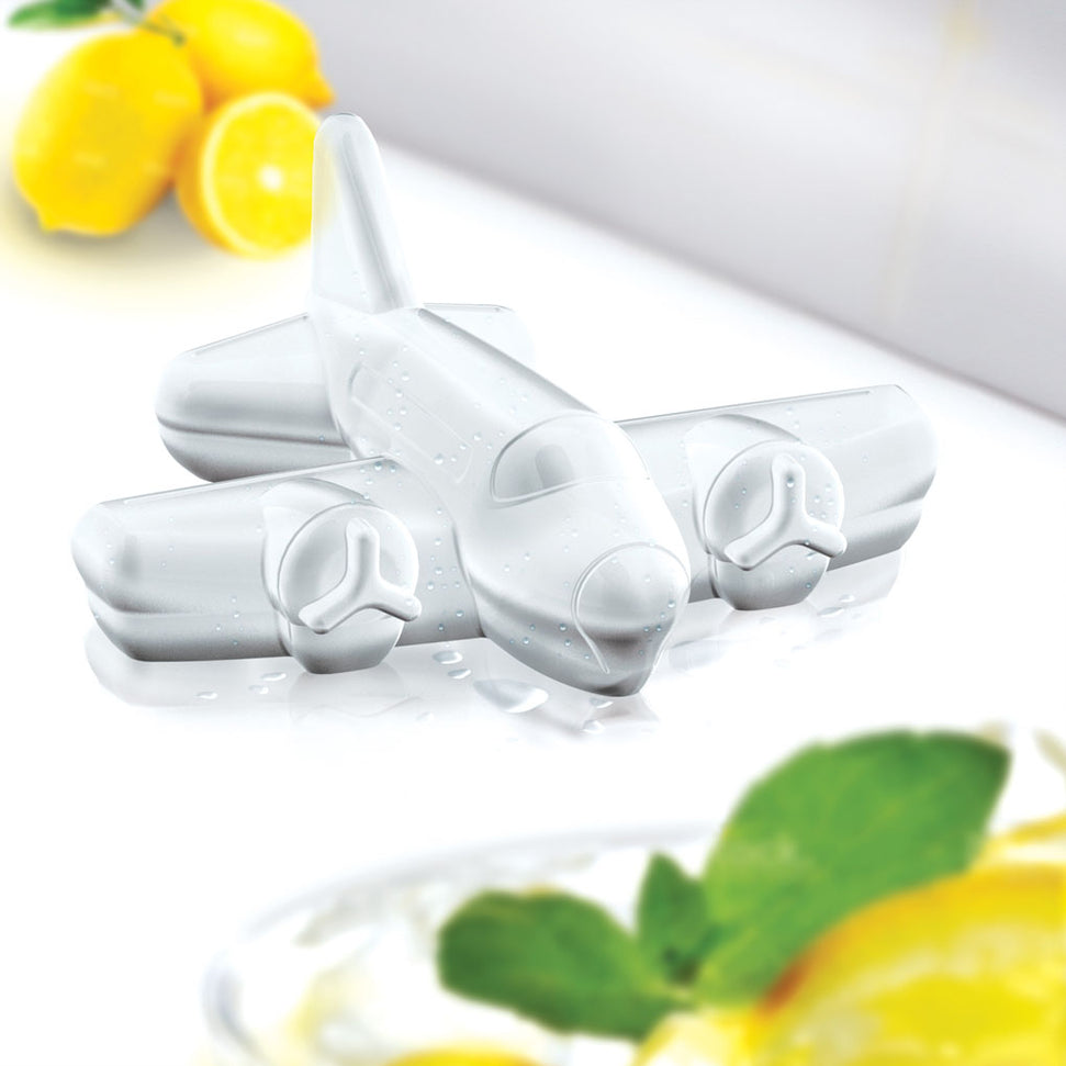 Tovolo - Airplane Orange Peel Ice Molds, Set of 4 - TV81-13674C