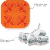Tovolo - Airplane Orange Peel Ice Molds, Set of 4 - TV81-13674C