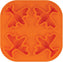 Tovolo - Airplane Orange Peel Ice Molds, Set of 4 - TV81-13674C