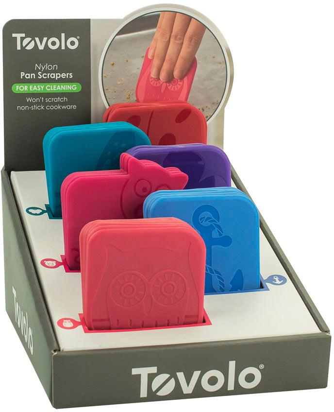 Tovolo - Assorted Nylon Pan Scrapers, Pack of 36 - TV81-10352C