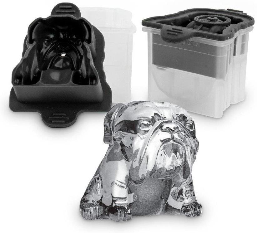 Tovolo - Bulldog Charcoal Ice Molds, Set of 2 - TV22012-I04