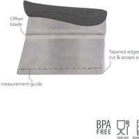 Tovolo - Charcoal Bench Scraper - TV41006-200
