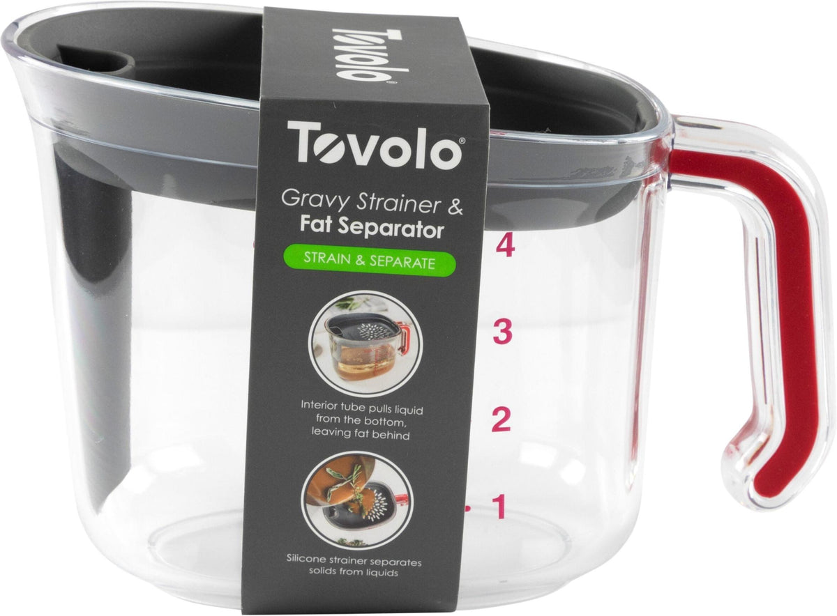 Tovolo - Charcoal Gravy Strainer & Fat Separator - TV26028-200