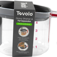 Tovolo - Charcoal Gravy Strainer & Fat Separator - TV26028-200