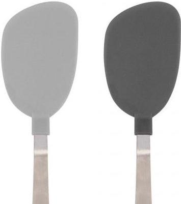Tovolo - Charcoal/Oyster Gray Nylon Flex Mini Turner, Set of 2 - TV23025-999