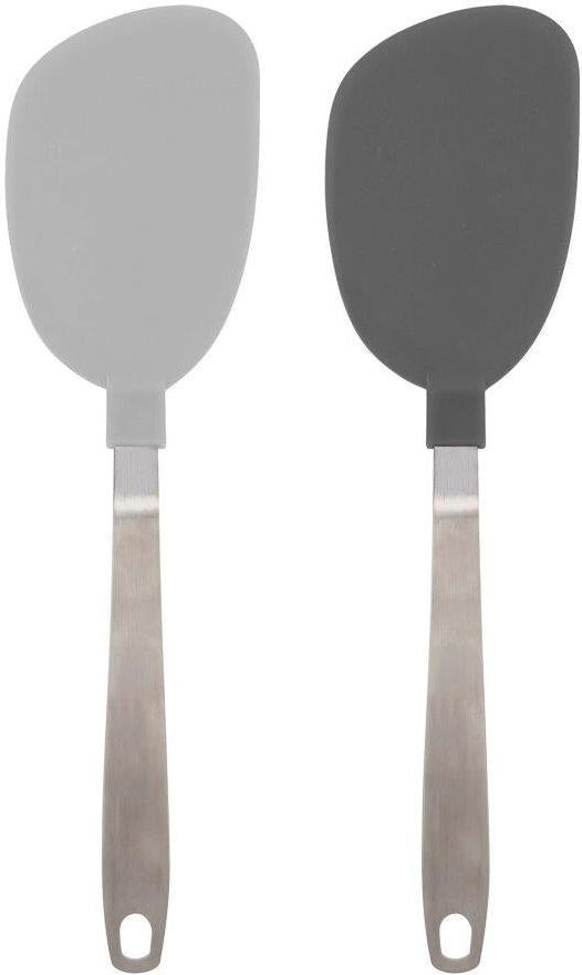 Tovolo - Charcoal/Oyster Gray Nylon Flex Mini Turner, Set of 2 - TV23025-999
