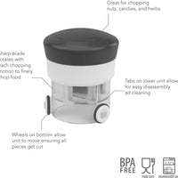 Tovolo - Chop 'N' Spin Charcoal Mini Chopper - TV50002-200