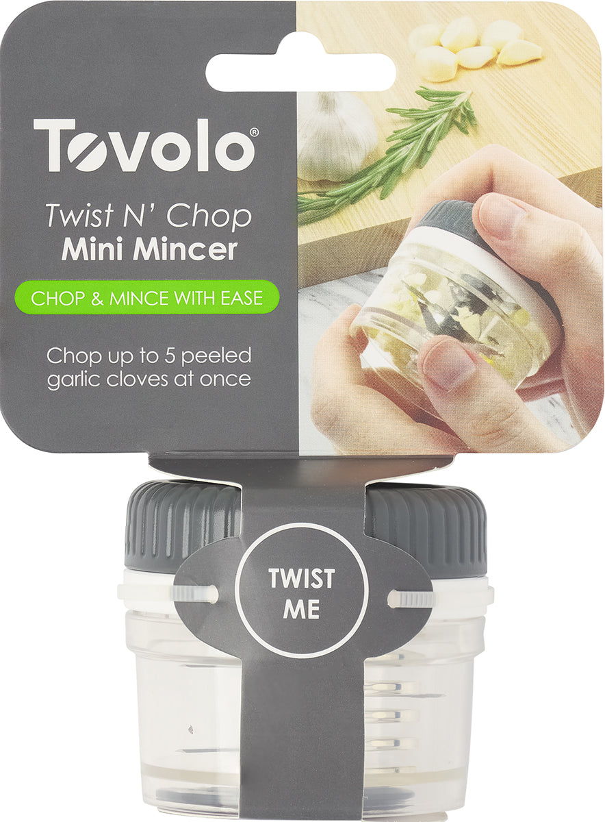 Tovolo - Chop 'N' Spin Charcoal Mini Chopper - TV50002-200