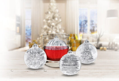 Tovolo - Christmas Ornament Cayenne Ice Mold, Set of 4 - TV22054-999