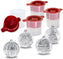 Tovolo - Christmas Ornament Cayenne Ice Mold, Set of 4 - TV22054-999